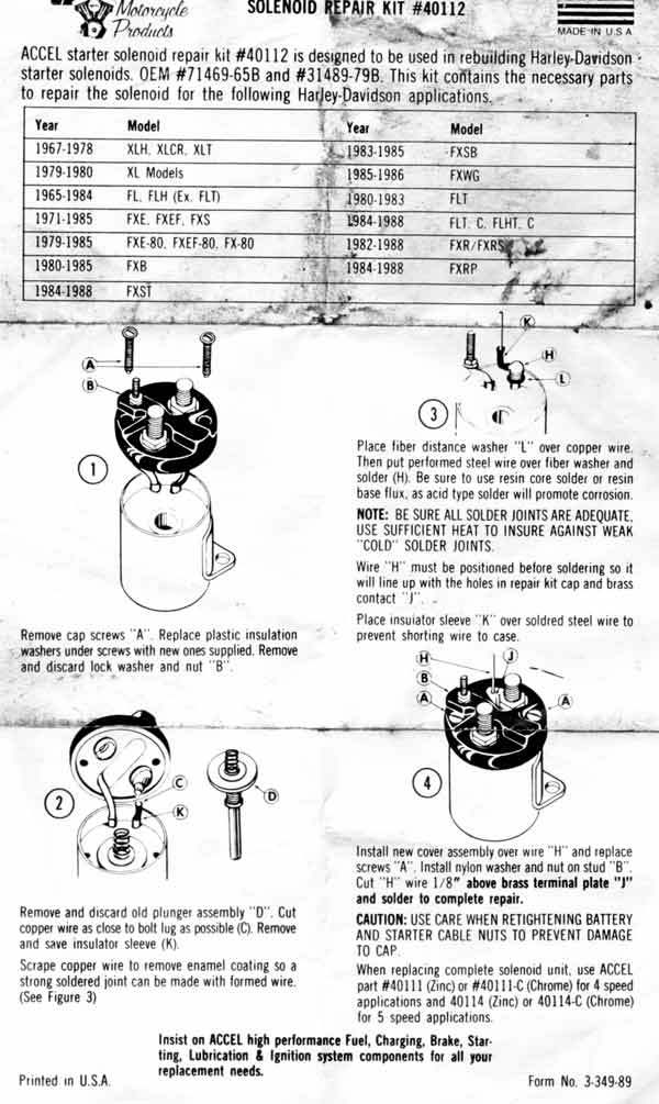 Shovelhead US harley davidson wiring diagrams and schematics 